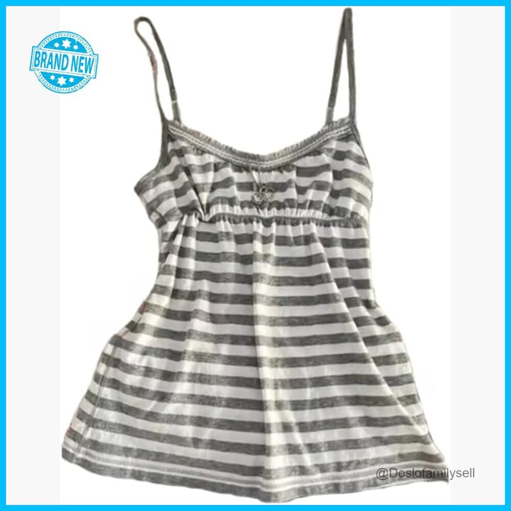 Floral Bow Tie Camisole Crop Top Y2K Coquette Grunge Streetwear Spaghetti Strap